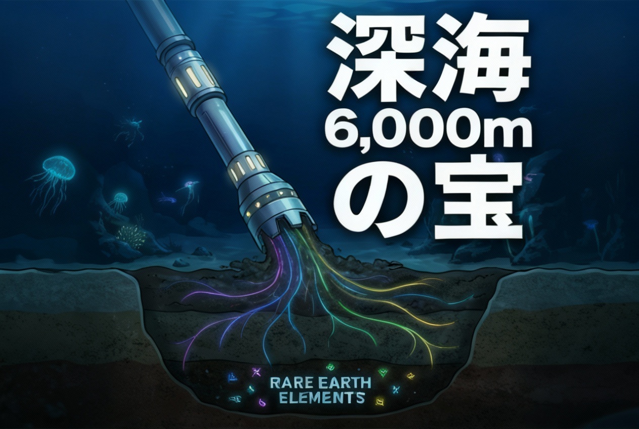 海底に眠る資源のイメージ