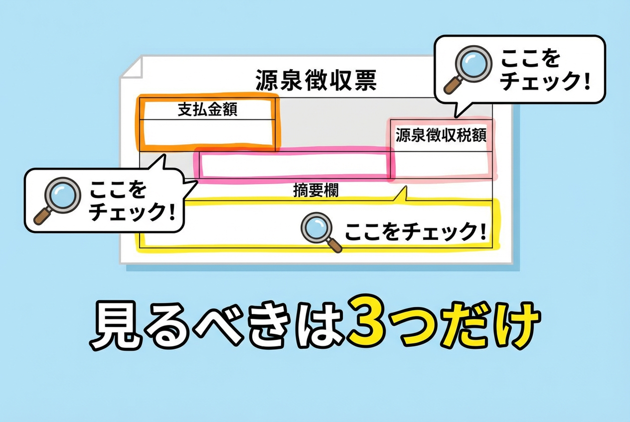 源泉徴収票の見方