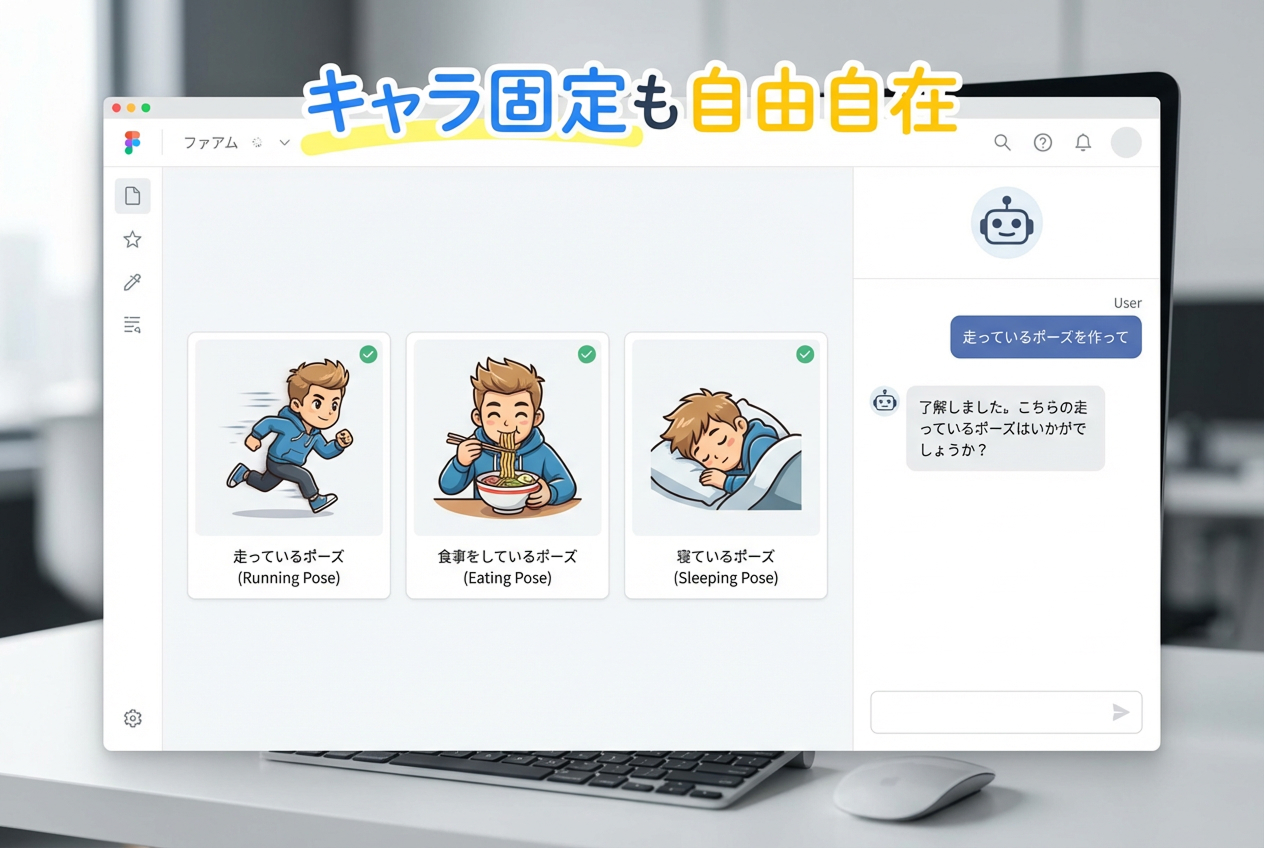 Lovart AIの操作画面イメージ