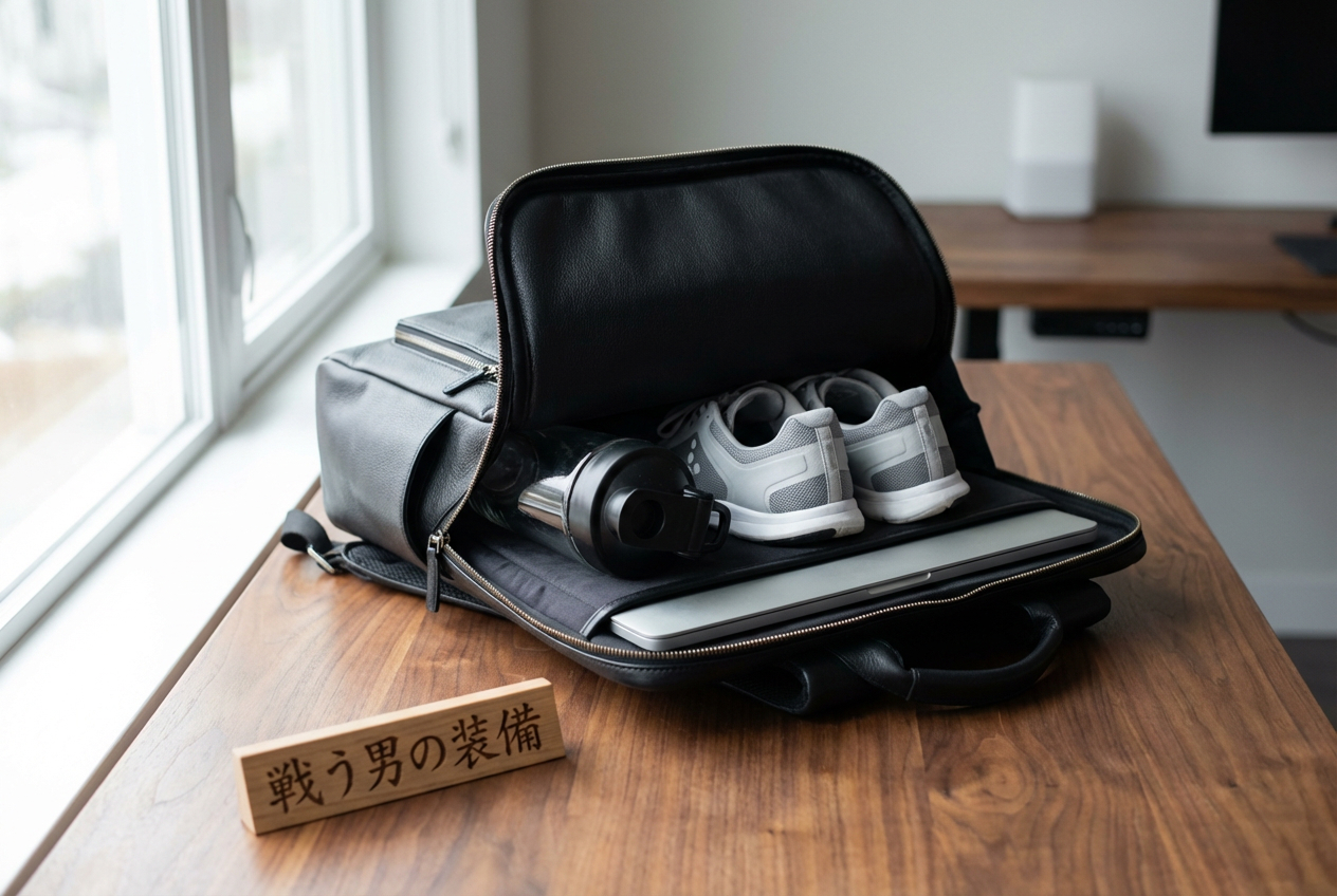 ジム用ビジネスリュックのイメージ